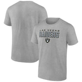 Las Vegas Raiders Swagger T-Shirt - Heather Gray on sale