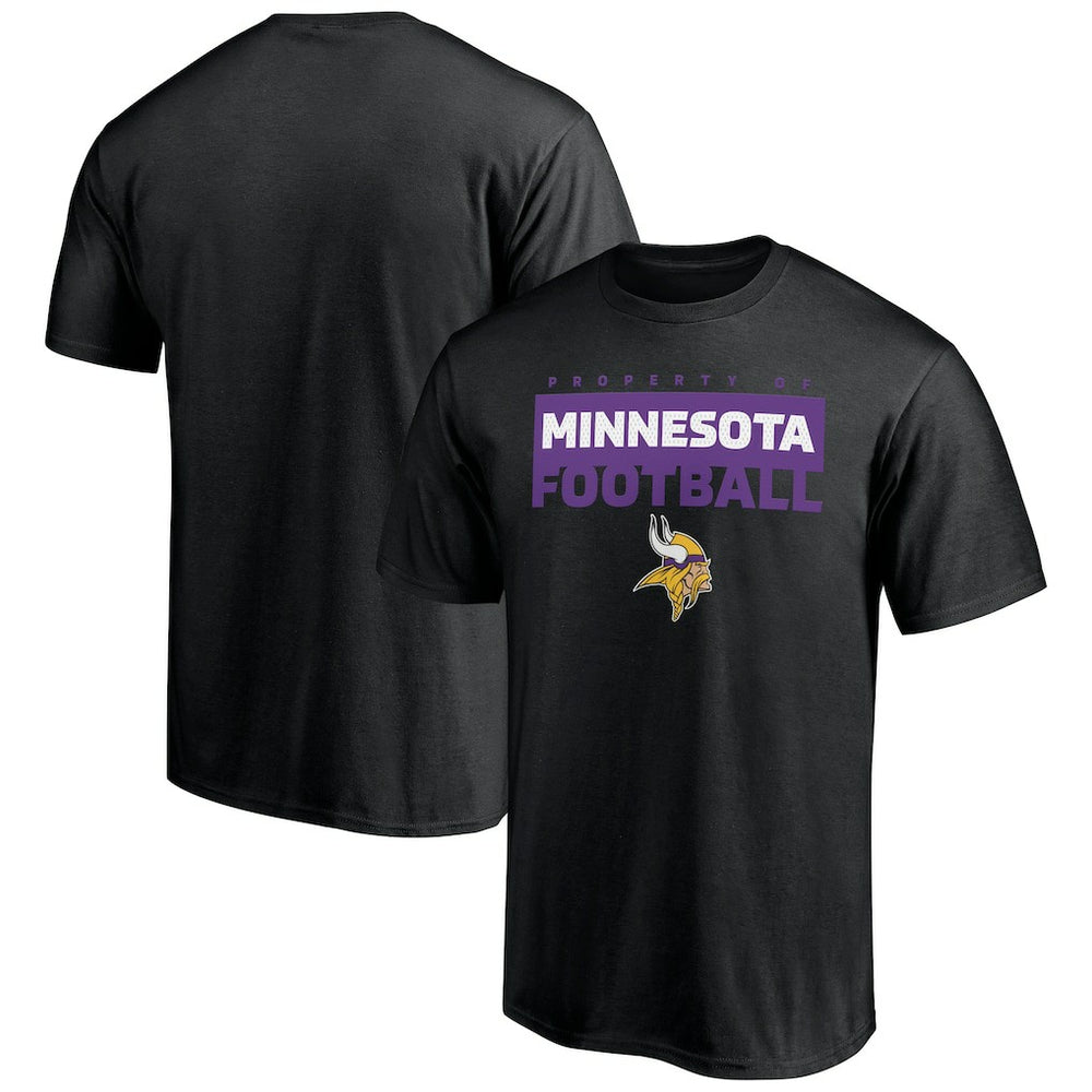 Minnesota Vikings Gain Ground T-Shirt - Black sale