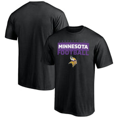 Minnesota Vikings Gain Ground T-Shirt - Black sale