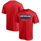 New England Patriots Gain Ground T-Shirt - Red on sale