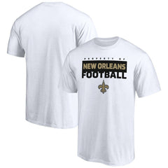 New Orleans Saints Gain Ground T-Shirt - White cheap