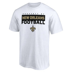 New Orleans Saints Gain Ground T-Shirt - White cheap