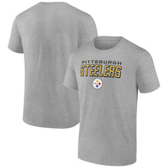 Pittsburgh Steelers Swagger T-Shirt - Heather Gray for sale