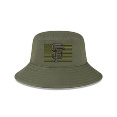 San Francisco Giants 2023 Armed Forces Day Bucket Hat - Green | New Era