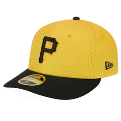 Pittsburgh Pirates 2023 City Connect Low Profile 59FIFTY Fitted Hat - Gold/Black | New Era