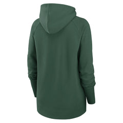 Green Bay Packers Women's Asymmetrical Raglan Full-Zip Hoodie - Green | Nike cheap