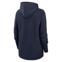 Tennessee Titans Women's Asymmetrical Raglan Full-Zip Hoodie - Navy | Nike outlet