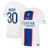 Lionel Messi Paris Saint-Germain 2022/23 Third Breathe Stadium Replica Player Jersey - White | Nike cheap