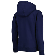 New York Yankees Youth Wordmark Full-Zip Fleece Hoodie - Navy