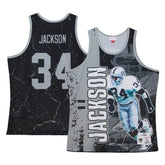 Bo Jackson Las Vegas Raiders 1990 Player Burst Tank Top - Black cheap