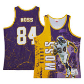Randy Moss Minnesota Vikings 1998 Player Burst Tank Top - Purple on sale