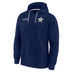 Houston Astros Unisex Elements Super Soft Fleece Pullover Hoodie - Navy