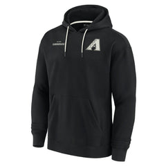 Arizona Diamondbacks Unisex Elements Super Soft Fleece Pullover Hoodie - Black