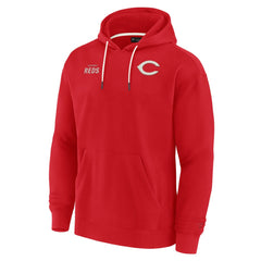 Cincinnati Reds Unisex Elements Super Soft Fleece Pullover Hoodie - Red