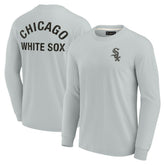 Chicago White Sox Unisex Elements Super Soft Long Sleeve T-Shirt - Gray