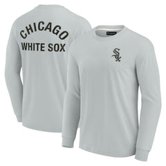 Chicago White Sox Unisex Elements Super Soft Long Sleeve T-Shirt - Gray
