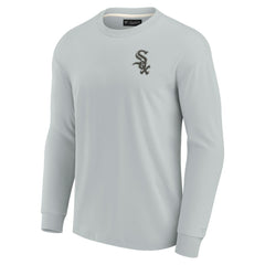 Chicago White Sox Unisex Elements Super Soft Long Sleeve T-Shirt - Gray