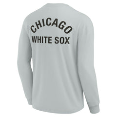 Chicago White Sox Unisex Elements Super Soft Long Sleeve T-Shirt - Gray