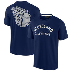 Cleveland Guardians Unisex Elements Super Soft Short Sleeve T-Shirt - Navy
