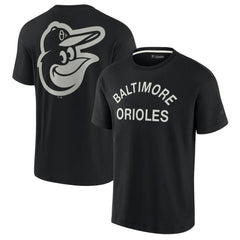 Baltimore Orioles Unisex Elements Super Soft Short Sleeve T-Shirt - Black