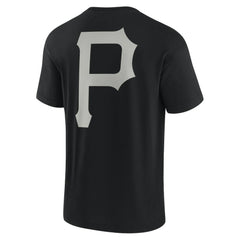 Pittsburgh Pirates Unisex Elements Super Soft Short Sleeve T-Shirt - Black