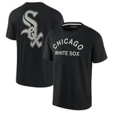 Chicago White Sox Unisex Elements Super Soft Short Sleeve T-Shirt - Black