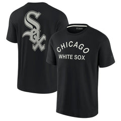 Chicago White Sox Unisex Elements Super Soft Short Sleeve T-Shirt - Black