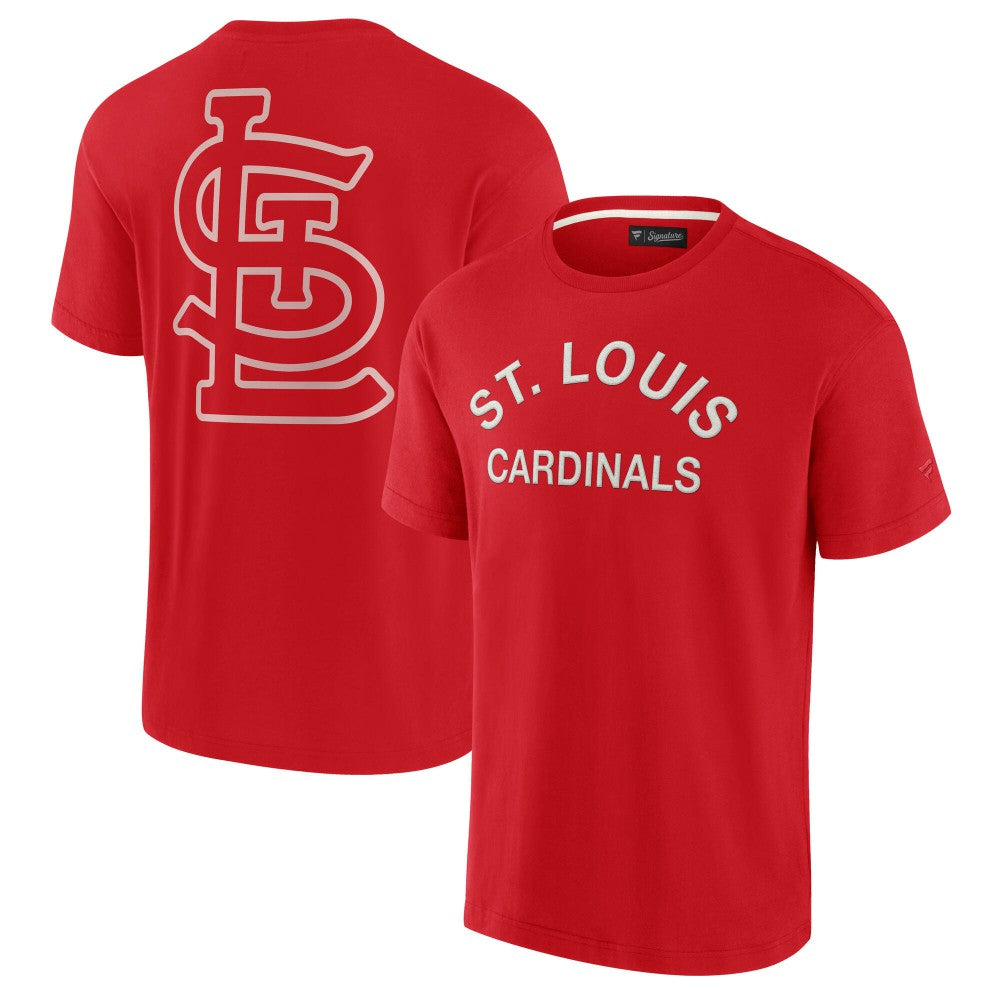 St. Louis Cardinals Unisex Elements Super Soft Short Sleeve T-Shirt - Red