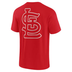 St. Louis Cardinals Unisex Elements Super Soft Short Sleeve T-Shirt - Red