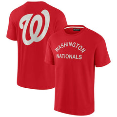 Washington Nationals Unisex Elements Super Soft Short Sleeve T-Shirt - Red