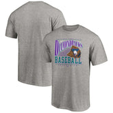 Arizona Diamondbacks Cooperstown Collection Winning Time T-Shirt - Heather Gray