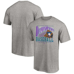 Arizona Diamondbacks Cooperstown Collection Winning Time T-Shirt - Heather Gray
