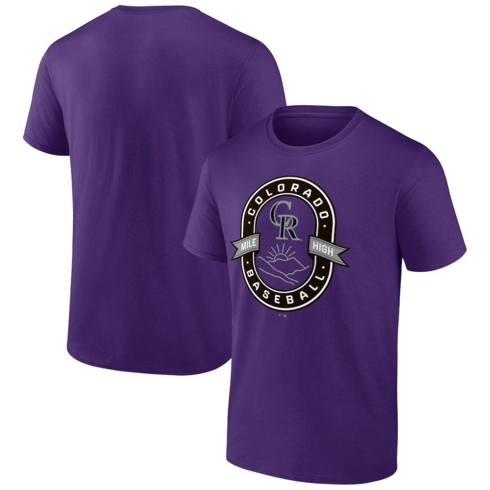Colorado Rockies Glory Bound Mile high T-Shirt - Purple