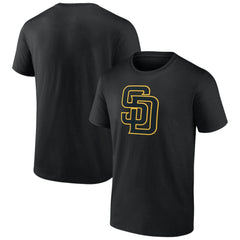 San Diego Padres Rough Diamond T-Shirt - Black