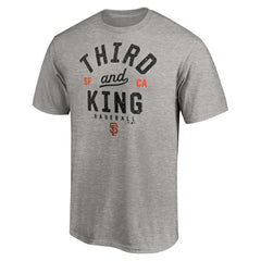 San Francisco Giants Heater T-Shirt - Heather Gray