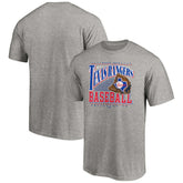 Texas Rangers Cooperstown Collection Winning Time T-Shirt - Heather Gray