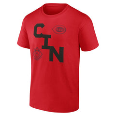 Cincinnati Reds Record Shattered T-Shirt - Red