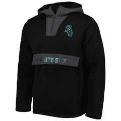 Chicago White Sox Levelwear Ruckus Quarter-Zip Hoodie - Black