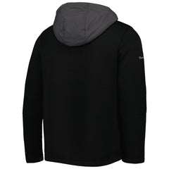Cleveland Guardians Levelwear Ruckus Quarter-Zip Hoodie - Black