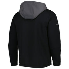 Atlanta Braves Levelwear Ruckus Quarter-Zip Hoodie - Black