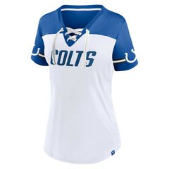 Jonathan Taylor Indianapolis Colts Women's Athena Name & Number V-Neck Top - White sale
