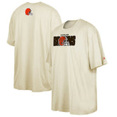 Cleveland Browns New Era 2023 NFL Draft Big & Tall T-Shirt - Cream for sale