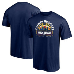 Denver Nuggets Push Ahead T-Shirt sale - Navy on sale