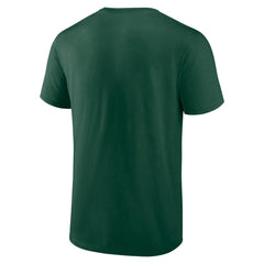 Milwaukee Bucks Rebel Logo T-Shirt - Hunter Green discount