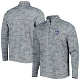Dallas Cowboys Antigua Brigade Throwback Quarter-Zip Top - Gray outlet
