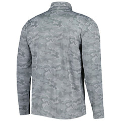 Dallas Cowboys Antigua Brigade Throwback Quarter-Zip Top - Gray outlet