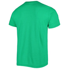 Joe Namath New York Jets Homage Unisex Unisex Caricature Retired Player Tri-Blend T-Shirt - Heather Green cheap
