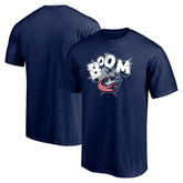 Columbus Blue Jackets Hometown Collection Push Ahead T-Shirt Navy