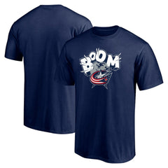 Columbus Blue Jackets Hometown Collection Push Ahead T-Shirt Navy