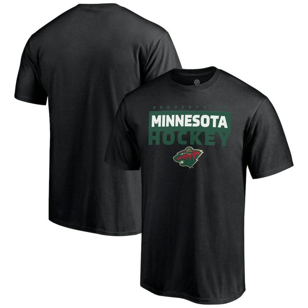 Minnesota Wild Gain Ground T-Shirt Black